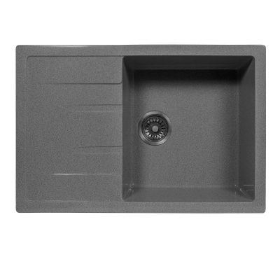 Мойка каменная S-19 Темно-серый